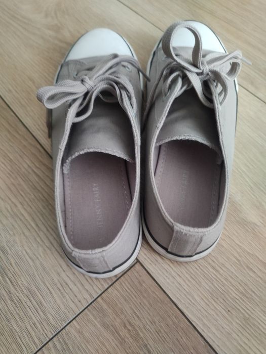 Tenisówki buty fango sznurowane taupe jenny fairy 36 37