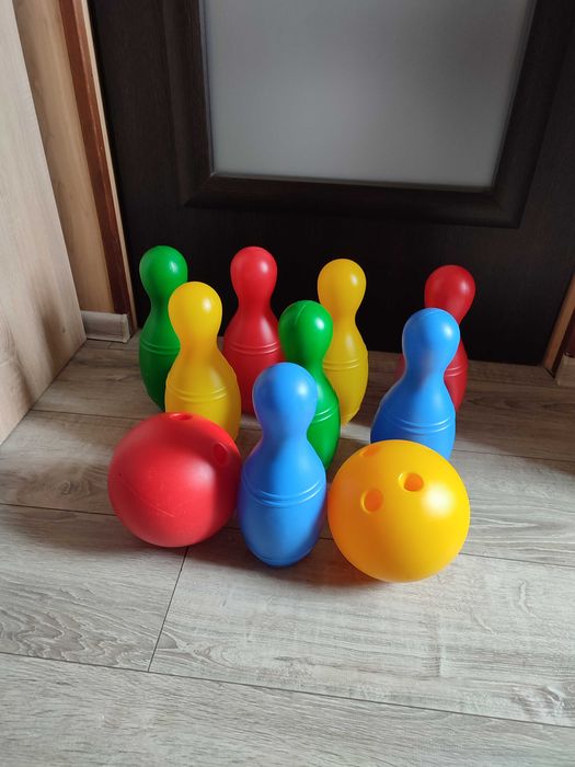 Kręgle plastikowe 30 cm