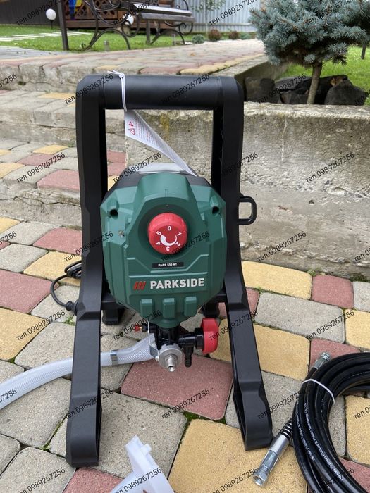 Фарбопульт, пульверизатор, покрасочник, Parkside PAFS 550 A1