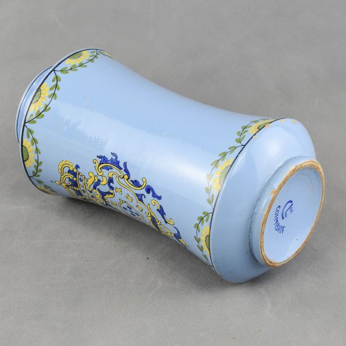 Jarra / Manga / Canudo CL Coimbra faiança decorado “Armas de Portugal"