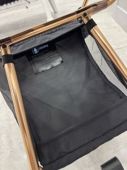 Коляска Cybex Mios Pink Flowers Rose Gold