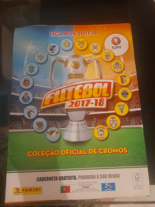 Caderneta oficial de cromos 2017-2018