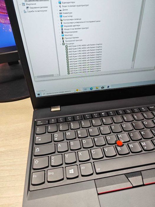 Потужний Lenovo  L15 Gen 1 •Ryzen 5 4650U•16GB DDR4•256GB SSD•6 ЯДЕР