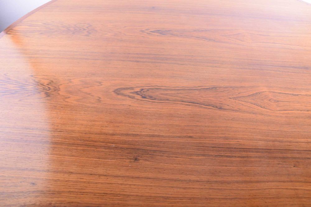 Kpl stół i 4 krzesła palisander Dania –Schonning & Elgaard 1960r 120cm