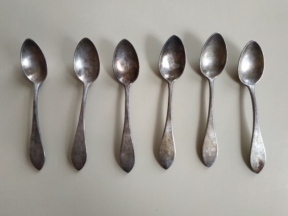 6 małych łyżeczek platerowanych Fraget met 60