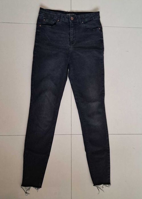 Cropp jeansy 36 S czarne