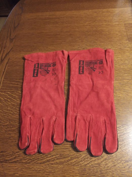 Rękawice robocze skòrzane