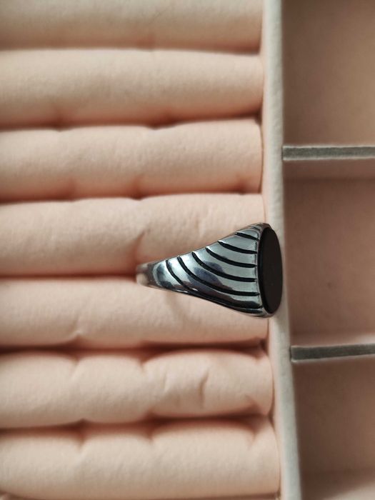 Anel em aço inoxidável premium – Tamanho 27