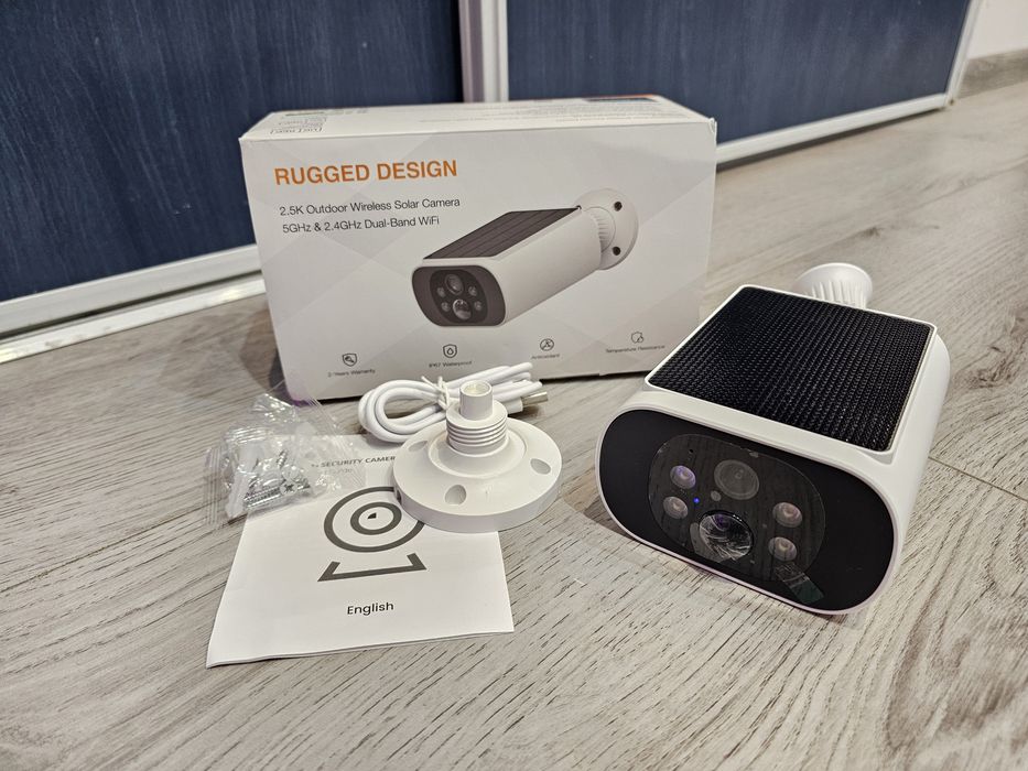 Nowa Kamera Alevio WIFI solarna 4mp