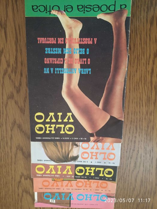 Revistas Olho Vivo - 1975