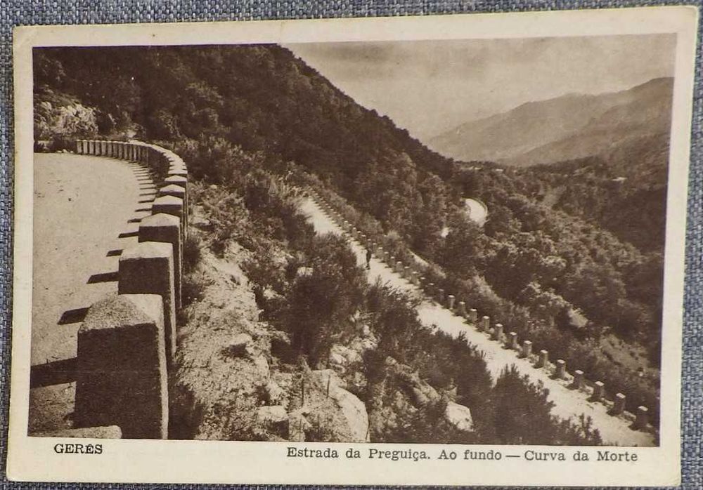 2 postais Gerez - Termas e Estrada da Preguiça - Gerês