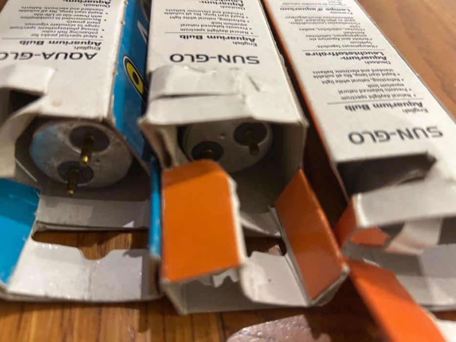 Trzy sztuki świetlówki akwarystyczne 107 cm Dobre dla roslin