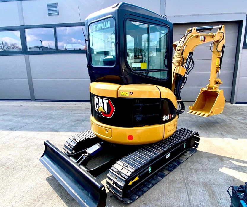 Koparka CAT Caterpillar CR303 Minikoparka możliwość transportu