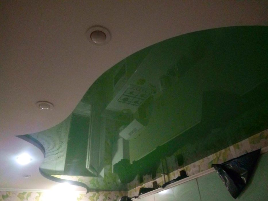 Натяжні стелі від 300грн/м.кв. будь-якої складності