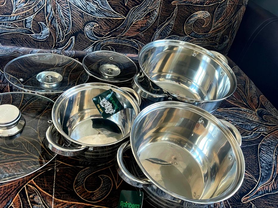 Набір з трьох кастрюль Rainberg