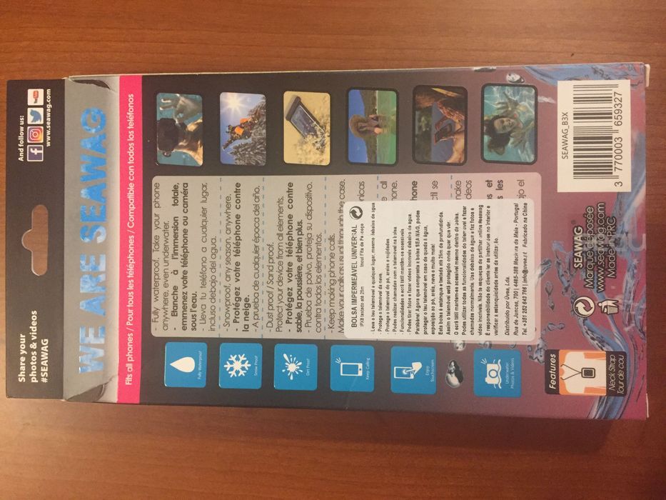 Bolsa impermeável para telemóvel NOVA