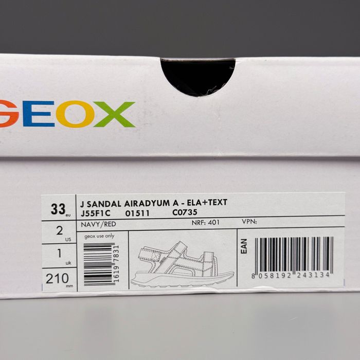 Босоніжки Geox Airadyum 33 р. сандалі