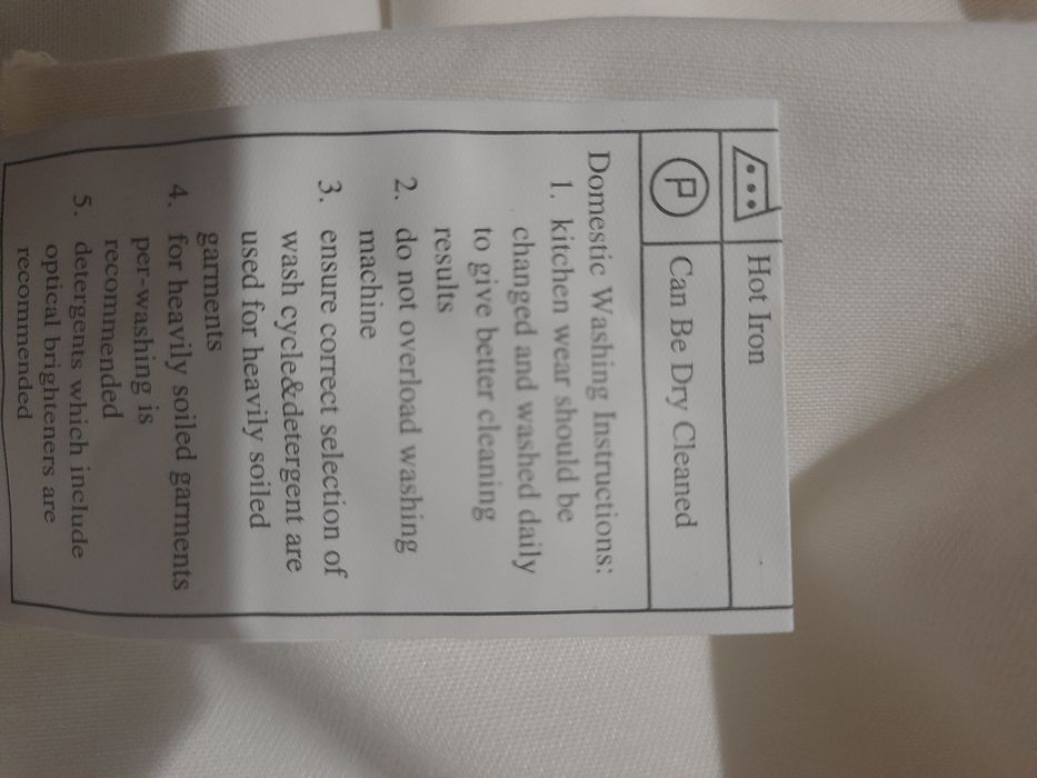 Bluza kucharska Chef White XSMALL.