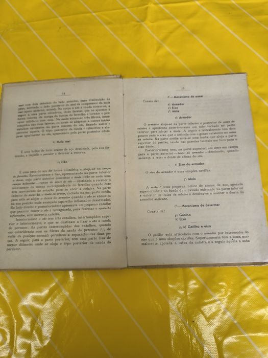 Manual da Espingarda Mauser 7,92mm – Modelo 1937 (Lisboa, 1941)