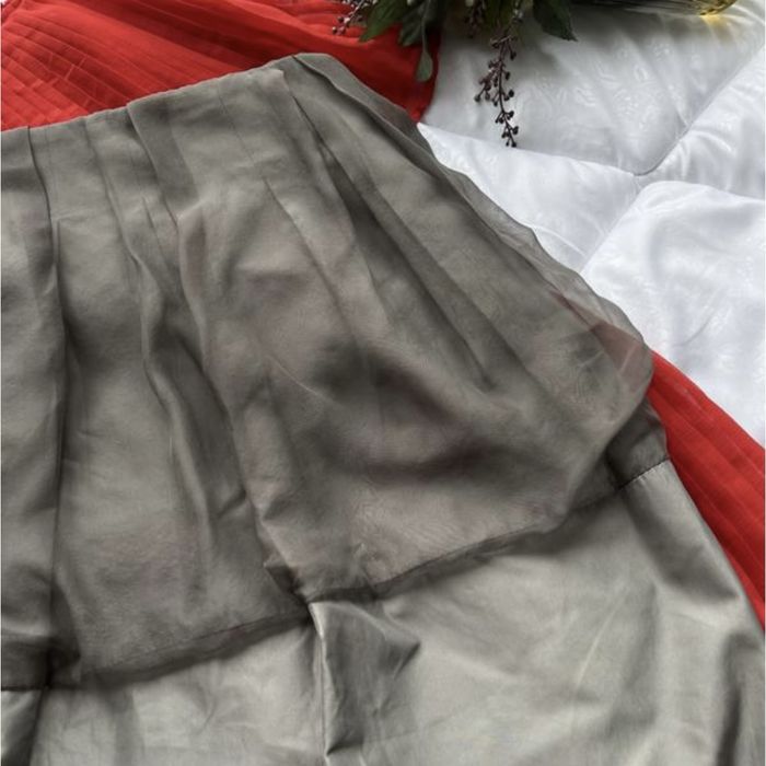 Розмір М Brunello cucinelli gunex спідниця з шовком сіра оригінал