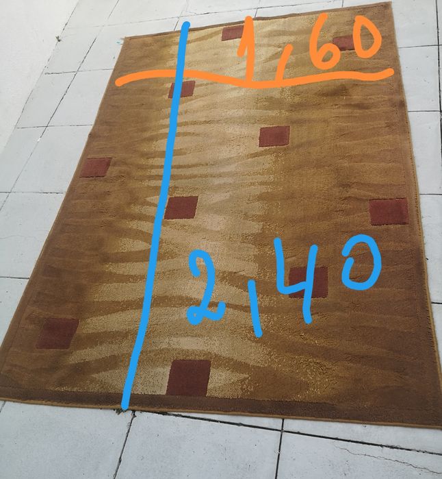 Carpete decorativa.