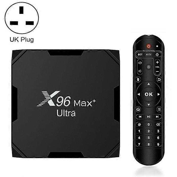 Super Nowy  Box X96 Max+ Ultra 4 GB + 64 GB Amlogic S905X4 8K