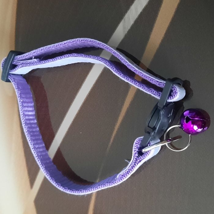 Светоотражающий ошейник для котика или собачки