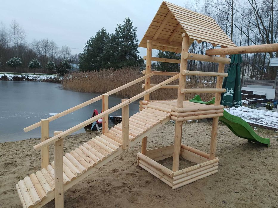 Plac Zabaw Domek Hustawka Piaskownica MeGa HIT-1099zł TRANSPORT GRATIS