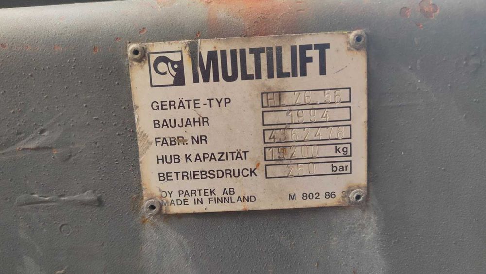 Urządzenie hakowe multilift