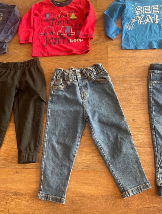 zestaw ubranek dla chłopca 86-98