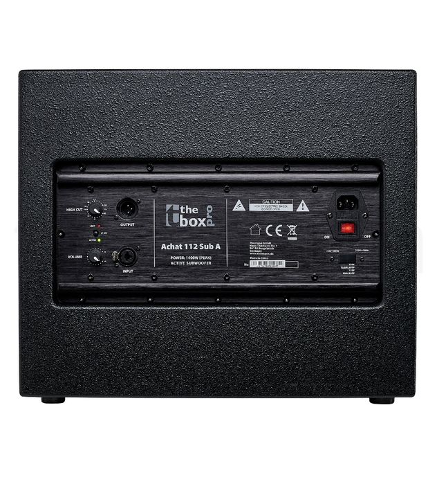 Colunas 1subwoofer  the box achat 12 e 4 achat 104ahat box 12 e
