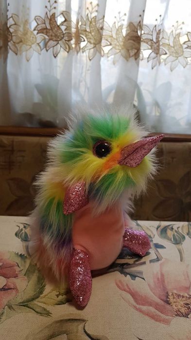 TY Beanie Boos глазастики, пучеглазики ехидна/утконос яркая PIPPA 15