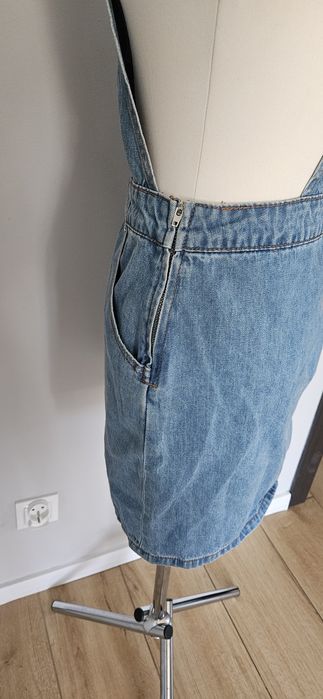 Ogrodniczki stradivarius s niebieskie letnie