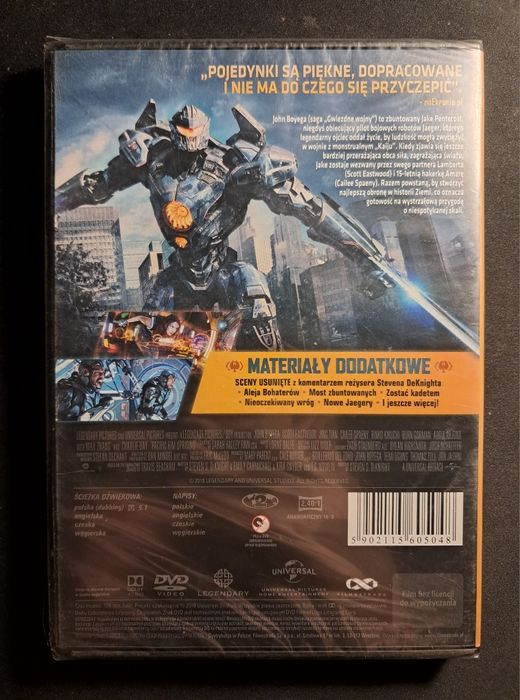 Pacific Rim: Rebelia | John Boyega | Scott Eastwood | folia | DVD