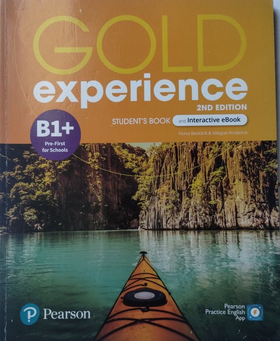 Gold experience B1+ Student's book język angielski 
Stan: bardzo dobry