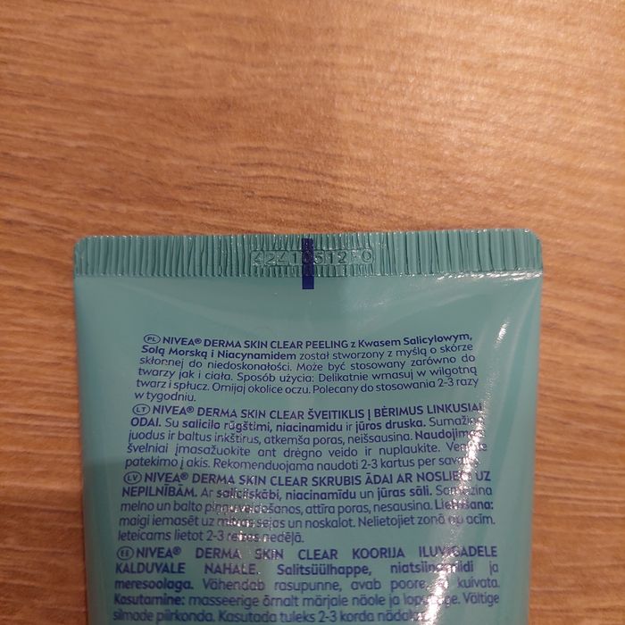 Nivea peeling oczyszczający