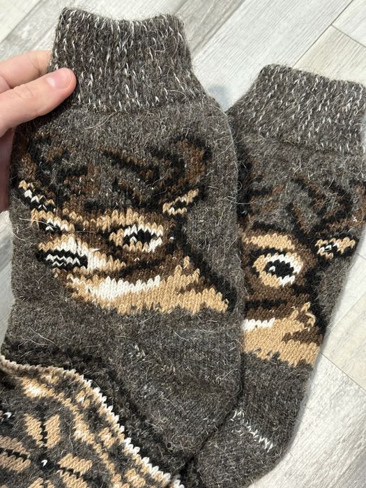 Чоловічі теплі шкарпетки натуральна вовна