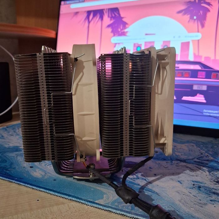 Башня, кулер Noctua NH-D14