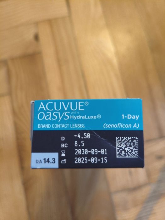 Soczewki kontaktowe -4.50 8.5