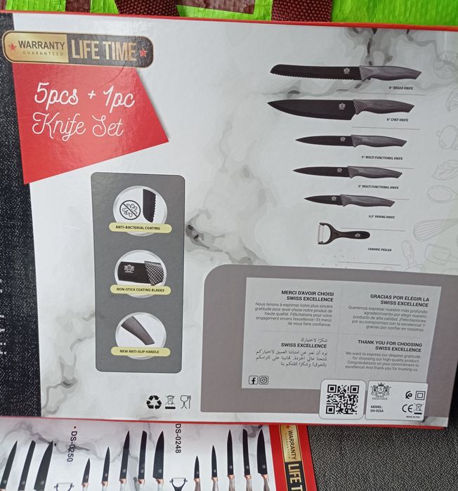 Facas de cozinha Swiss Excellence