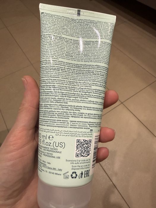 Maska koloryzujaca Medavita beż