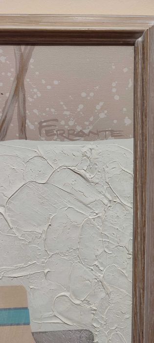 Duży obraz, olej, płótno