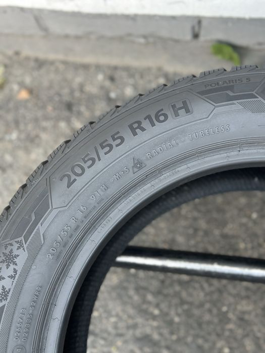 Топові шини‼️Barum Polaris5 91Н 205/55 r16 7.5мм 2025рік‼️Зимові шини‼️