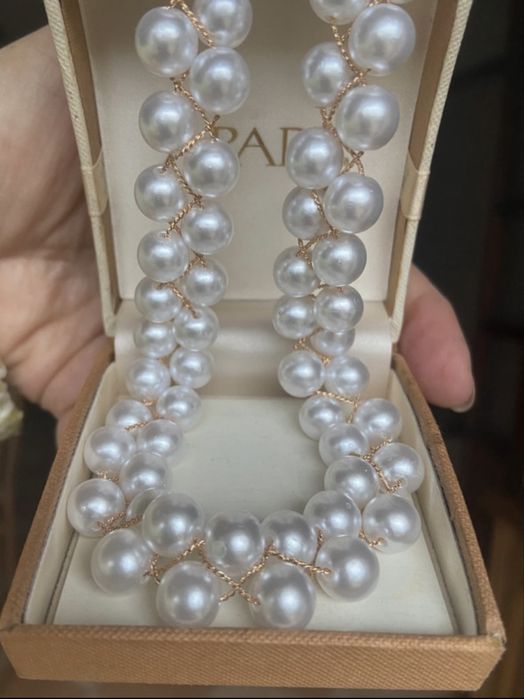 Piękny naszyjnik z pereł