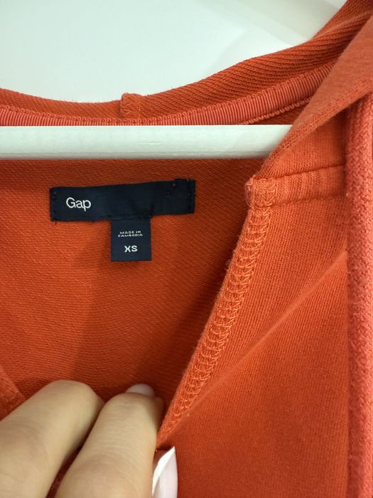 Bluza damska mlodziezowa  Gap S czerwona/pomarancz