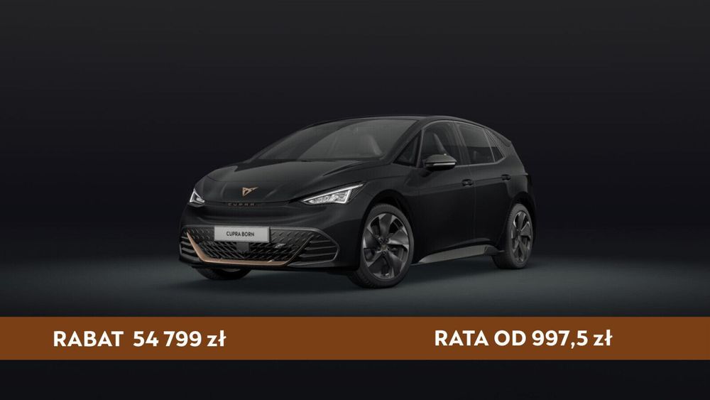 Cupra Born 59 kWh 204 KM 1-biegowa automatyczna