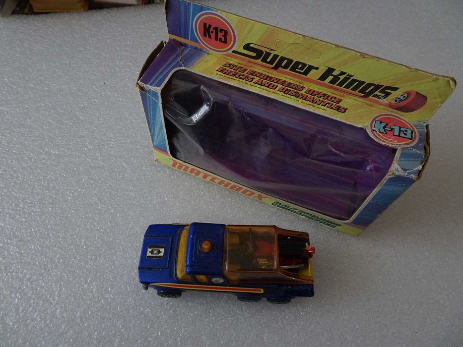 Miniatura Matchbox K-13 Super Kings D.A.F. Building Transporter Pick-