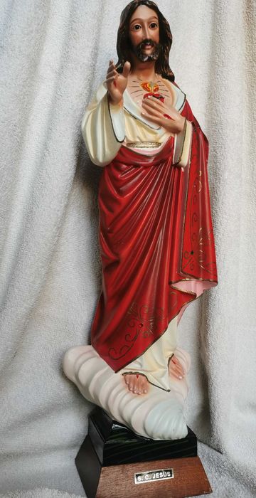 Figura/Estatua Sagrado Coração de Jesus, Santa Teresa, Sra de Fátima