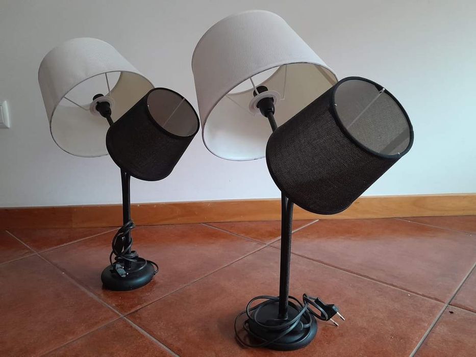 Conjunto candeeiros
