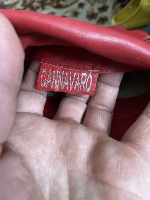 Чоботи  високі червоні жіночі  CANNAWARO